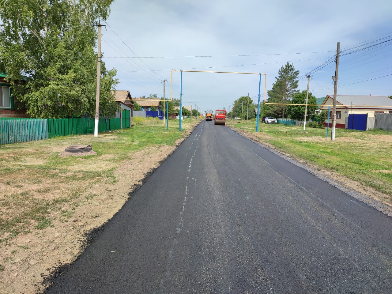Ремонт дорог  в Надеждинском муниципальном образовании.